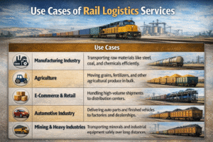 Use cases of Rail Logistic
