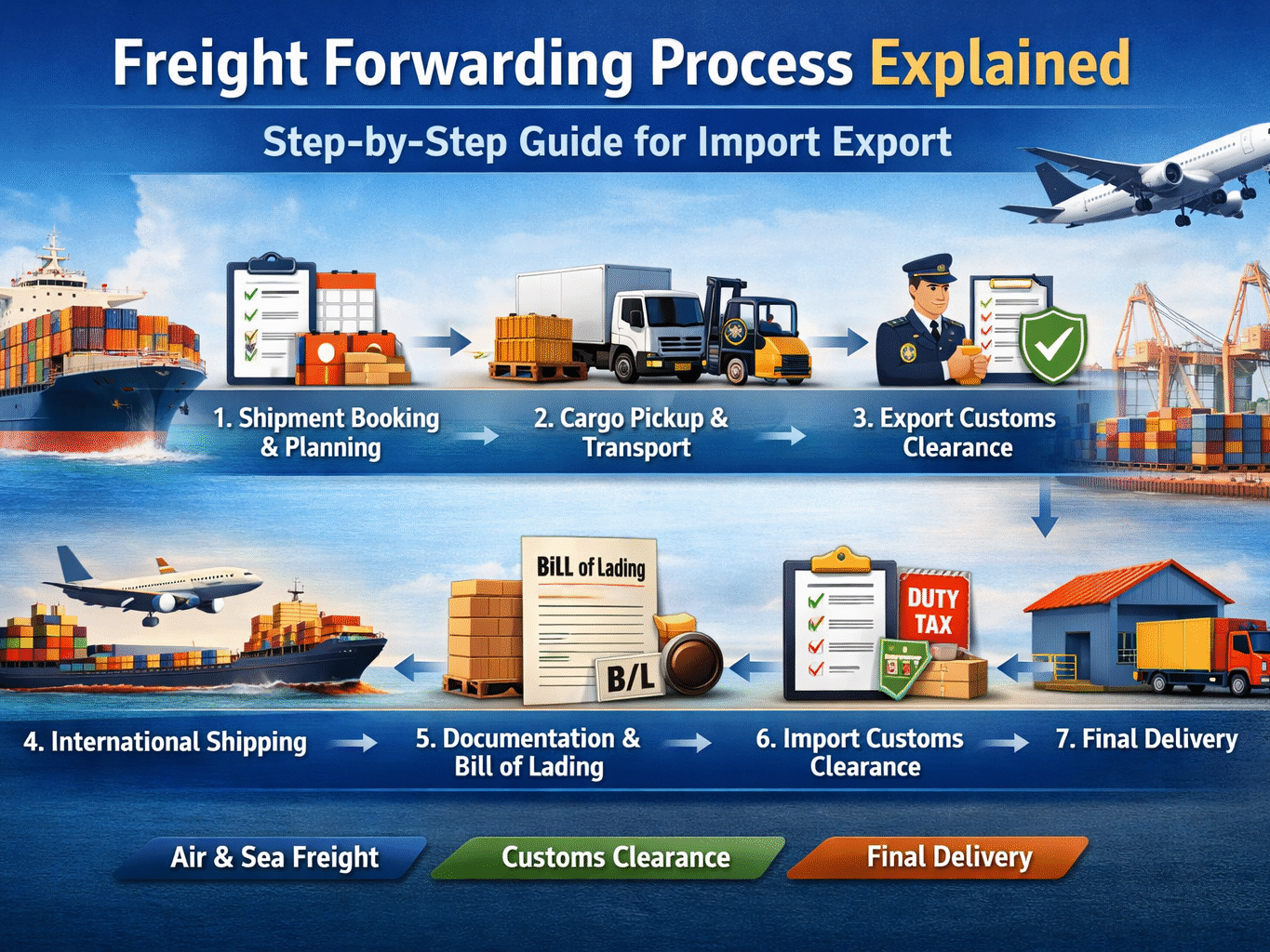 freight forwarding process