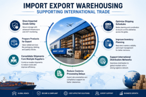 Import Export Warehousing: Supporting International Trade